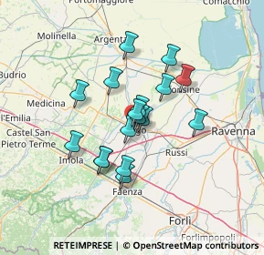 Mappa Via Canaletto, 48022 Lugo RA, Italia (10.35882)