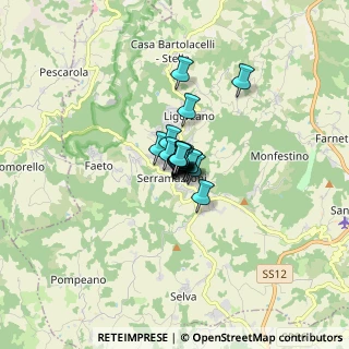 Mappa Via P. Giardini Nord, 41028 Serramazzoni MO, Italia (0.5045)