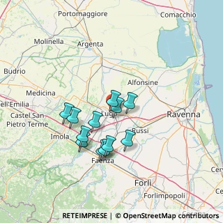 Mappa Via G. Matteotti, 48022 Lugo RA, Italia (11.54417)