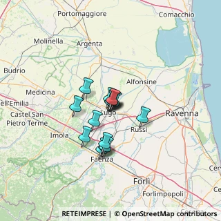 Mappa Via G. Matteotti, 48022 Lugo RA, Italia (8.082)