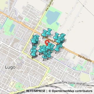 Mappa Via G. Matteotti, 48022 Lugo RA, Italia (0.284)