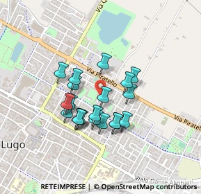 Mappa Via dei Carracci, 48022 Lugo RA, Italia (0.3395)