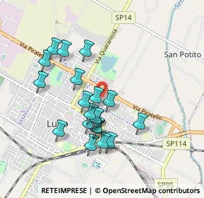 Mappa Via dei Carracci, 48022 Lugo RA, Italia (0.8435)