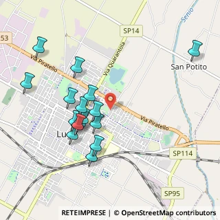 Mappa Via G. Matteotti, 48022 Lugo RA, Italia (0.98813)