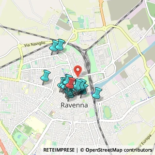 Mappa Via Giordane, 48121 Ravenna RA, Italia (0.6395)