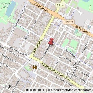 Mappa Vicolo Macello Vecchio, 23, 48022 Lugo, Ravenna (Emilia Romagna)