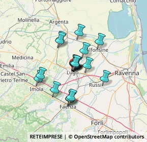 Mappa Vicolo Macello Vecchio, 48022 Lugo RA, Italia (8.707)