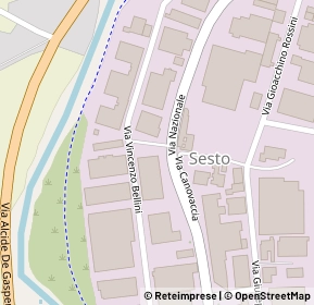 Mappa Via Vincenzo Bellini, 40065 Pianoro BO, Italia (0.1)