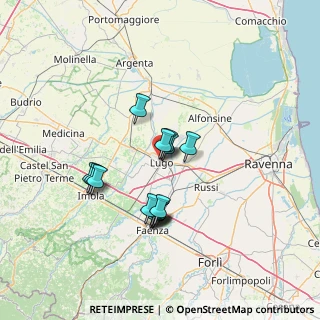 Mappa Via F. Mariotti, 48024 Lugo RA, Italia (11.518)