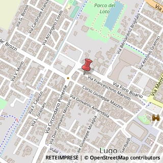 Mappa Via F. Mariotti, 156, 48024 Lugo, Ravenna (Emilia Romagna)