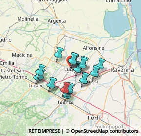Mappa Piazza 13 Giugno, 48022 Lugo RA, Italia (9.86947)