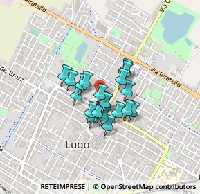 Mappa Piazza 13 Giugno, 48022 Lugo RA, Italia (0.2685)