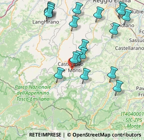 Mappa Via Bismantova, 42035 Castelnovo Ne' Monti RE, Italia (18.17)