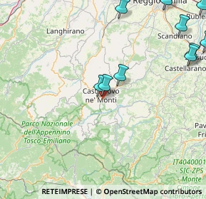 Mappa Via Bismantova, 42035 Castelnovo Ne' Monti RE, Italia (29.0685)