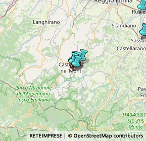 Mappa Via Bismantova, 42035 Castelnovo Ne' Monti RE, Italia (10.34091)