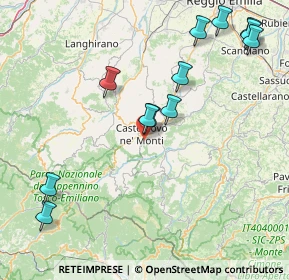 Mappa Via Bismantova, 42035 Castelnovo Ne' Monti RE, Italia (18.89)