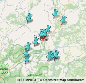 Mappa Via Bismantova, 42035 Castelnovo Ne' Monti RE, Italia (6.37882)