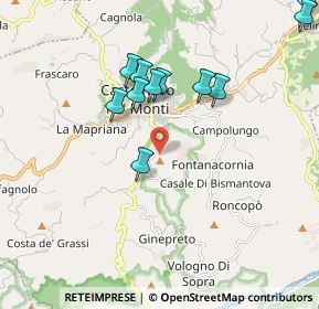 Mappa Via Bismantova, 42035 Castelnovo Ne' Monti RE, Italia (2.03091)