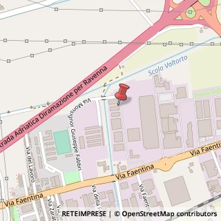 Mappa Via Maestri del Lavoro, 42F, 48124 Ravenna, Ravenna (Emilia Romagna)