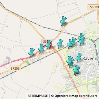 Mappa Via della Merenda, 48100 Ravenna RA, Italia (2.08)
