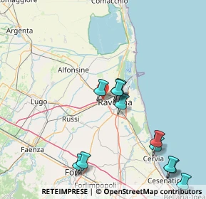 Mappa Via della Merenda, 48010 Ravenna RA, Italia (17.98667)