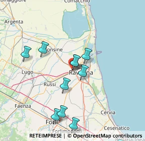 Mappa Via della Merenda, 48124 Ravenna RA, Italia (17.81583)