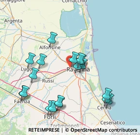 Mappa Via della Merenda, 48010 Ravenna RA, Italia (16.37222)