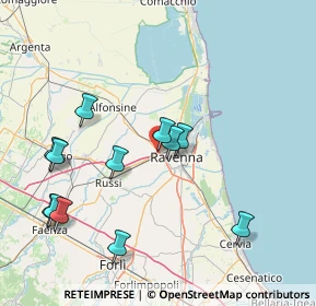 Mappa Via della Merenda, 48010 Ravenna RA, Italia (17.07417)