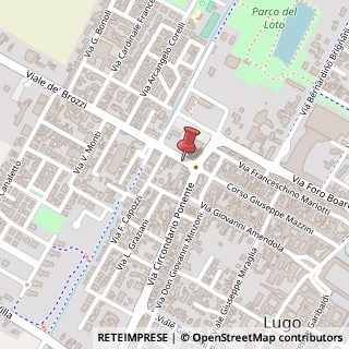 Mappa Via dé Brozzi, 3, 48022 Lugo, Ravenna (Emilia Romagna)
