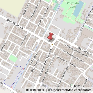 Mappa Viale De' Brozzi, 3, 48022 Lugo, Ravenna (Emilia Romagna)