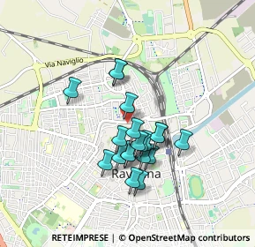 Mappa Via Filippo Turati, 48123 Ravenna RA, Italia (0.69)