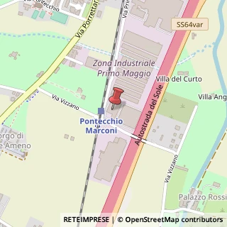 Mappa Via Vizzano, 44, 40037 Sasso Marconi, Bologna (Emilia Romagna)