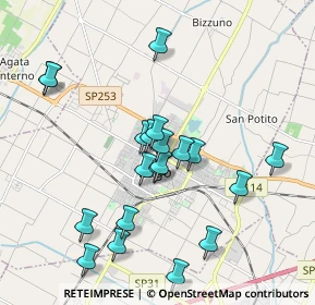 Mappa Centro comm.le Globo, 48022 Lugo RA, Italia (1.8825)