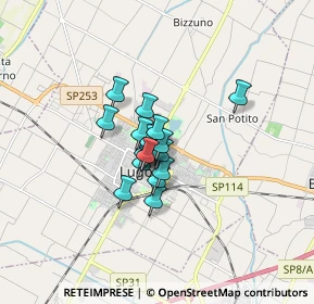 Mappa Via Edoardo Manet, 48022 Lugo RA, Italia (0.90056)