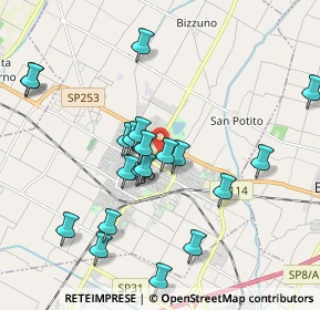 Mappa Via Edoardo Manet, 48022 Lugo RA, Italia (2.013)
