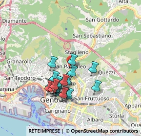 Mappa Via Vecchia, 16137 Genova GE, Italia (1.5905)