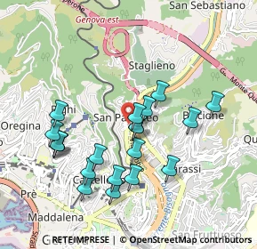 Mappa Via Vecchia, 16137 Genova GE, Italia (0.9135)