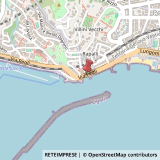 Mappa Via Pegli, 34, 16156 Genova, Genova (Liguria)