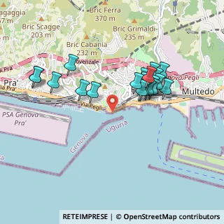 Mappa Via Nicoloso da Recco, 16156 Genova GE, Italia (0.875)