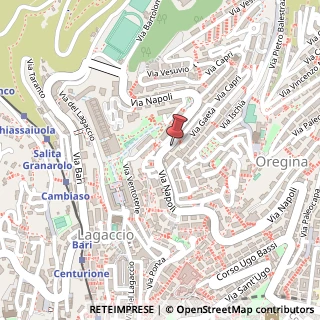 Mappa Via Napoli, 169/R, 16134 Genova, Genova (Liguria)