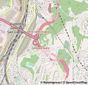 Mappa Salita Vittorio Bersezio, 16149 Genova GE, Italia (0.27692)