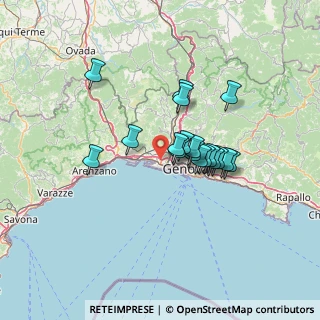 Mappa Via Enrico Melen, 16152 Genova GE, Italia (10.44222)