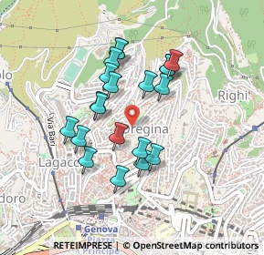 Mappa Via Ai Prati di Oregina, 16134 Genova GE, Italia (0.379)