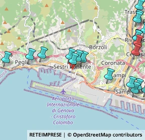 Mappa Via Monterotondo, 16154 Genova GE, Italia (2.872)