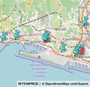 Mappa Via Monterotondo, 16154 Genova GE, Italia (2.22909)