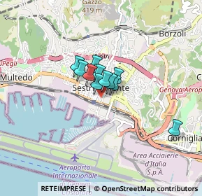 Mappa Via Monterotondo, 16154 Genova GE, Italia (0.41667)