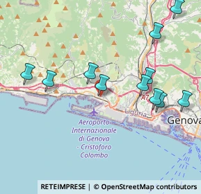 Mappa Via Monterotondo, 16154 Genova GE, Italia (4.35455)