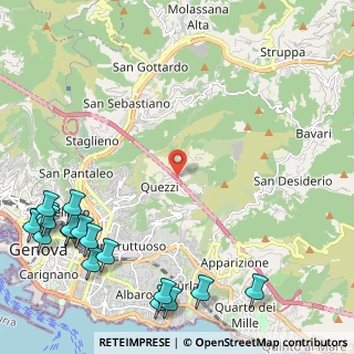 Mappa Via Giovanni Daneo, 16144 Genova GE, Italia (3.43529)