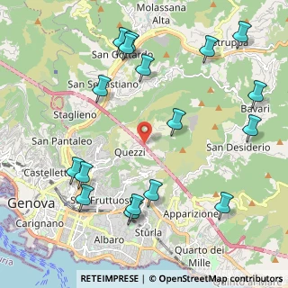 Mappa Via Giovanni Daneo, 16144 Genova GE, Italia (2.59824)
