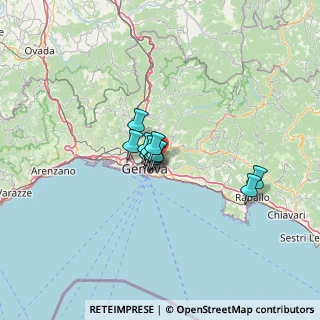 Mappa Via Giovanni Daneo, 16144 Genova GE, Italia (7.34727)